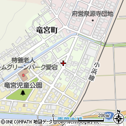 京都府舞鶴市愛宕下町周辺の地図
