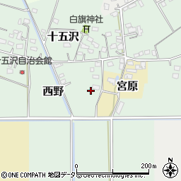 千葉県市原市西野282周辺の地図