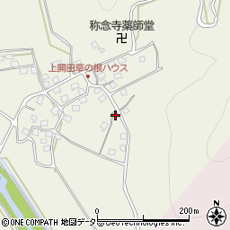 滋賀県高島市マキノ町上開田132周辺の地図