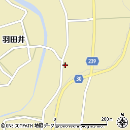 鳥取県西伯郡大山町羽田井375周辺の地図