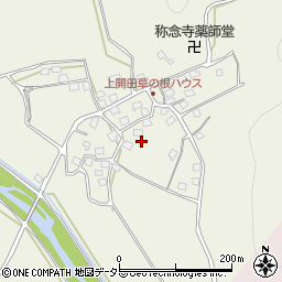 滋賀県高島市マキノ町上開田122周辺の地図