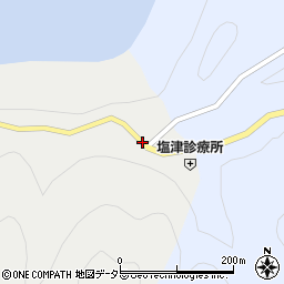 塩津郵便局周辺の地図