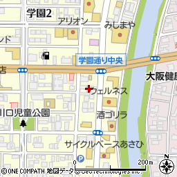 島根県松江市学園1丁目17-26周辺の地図