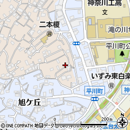 神奈川県横浜市神奈川区二本榎3-6周辺の地図