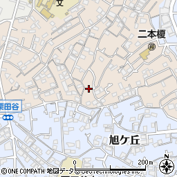 神奈川県横浜市神奈川区二本榎16-24周辺の地図