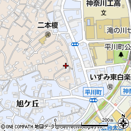 神奈川県横浜市神奈川区二本榎3-5周辺の地図