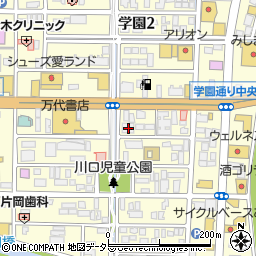島根県松江市学園1丁目9-37周辺の地図