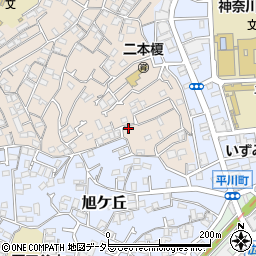 神奈川県横浜市神奈川区二本榎4-3周辺の地図