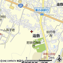 福井県小浜市池田周辺の地図