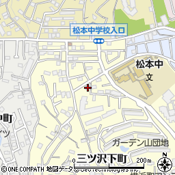 神奈川県横浜市神奈川区三ツ沢下町28-25周辺の地図