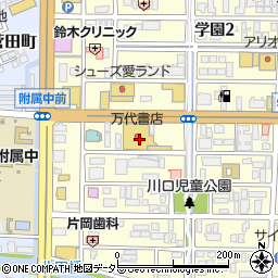 万代書店松江店周辺の地図