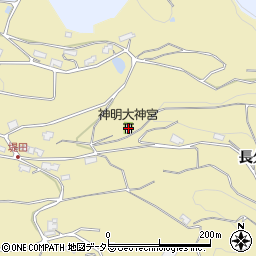 神明大神宮周辺の地図