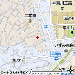 神奈川県横浜市神奈川区二本榎3-8周辺の地図