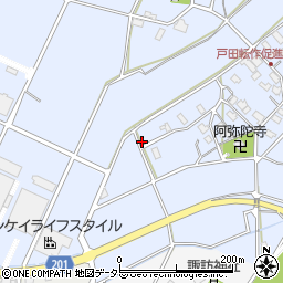岐阜県関市戸田180周辺の地図