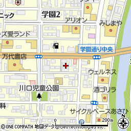 島根県松江市学園1丁目9-14周辺の地図
