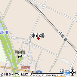 福井県小浜市東市場周辺の地図