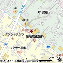 エンジェルストリート周辺の地図