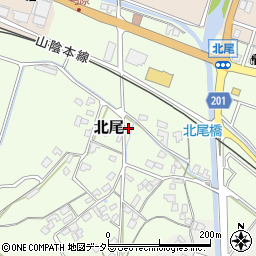 鳥取県東伯郡北栄町北尾120周辺の地図