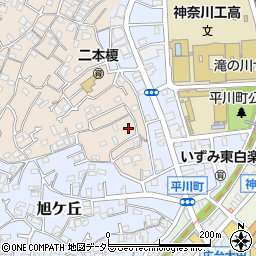 神奈川県横浜市神奈川区二本榎3-2周辺の地図