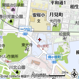 岐阜県関市梅ケ枝町9周辺の地図