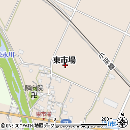福井県小浜市東市場周辺の地図