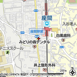 神奈川県座間市入谷西4丁目1-21周辺の地図