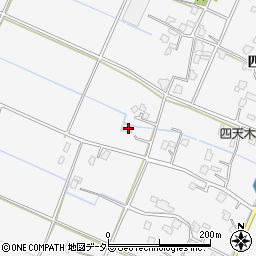 千葉県大網白里市四天木399周辺の地図