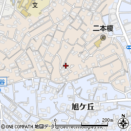 神奈川県横浜市神奈川区二本榎17-1周辺の地図