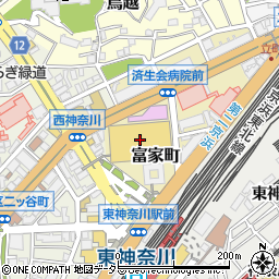 １００円ショップキャンドゥ　イオンタウン東神奈川店周辺の地図