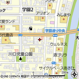 島根県松江市学園1丁目9-16周辺の地図