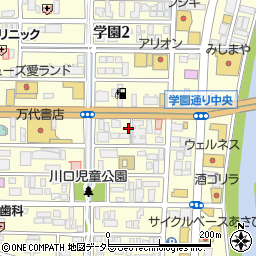 島根県松江市学園1丁目9周辺の地図