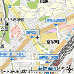 神奈川ウィメンズクリニック周辺の地図
