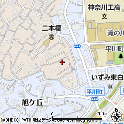 神奈川県横浜市神奈川区二本榎4-12周辺の地図