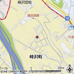 神奈川県横浜市保土ケ谷区峰沢町119周辺の地図