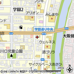 島根県松江市学園1丁目17-16周辺の地図