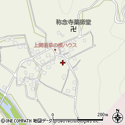 滋賀県高島市マキノ町上開田135周辺の地図