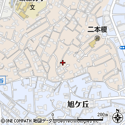 神奈川県横浜市神奈川区二本榎17-2周辺の地図
