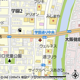 島根県松江市学園1丁目17-20周辺の地図