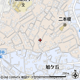 神奈川県横浜市神奈川区二本榎17-16周辺の地図