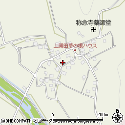 滋賀県高島市マキノ町上開田112周辺の地図