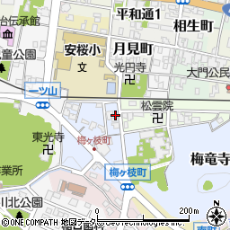 岐阜県関市梅ケ枝町22周辺の地図