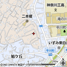 神奈川県横浜市神奈川区二本榎4-13周辺の地図