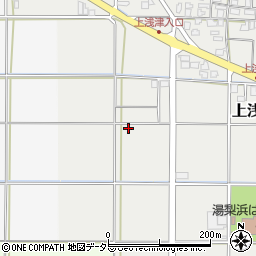 鳥取県東伯郡湯梨浜町上浅津周辺の地図