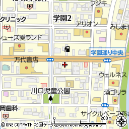 島根県松江市学園1丁目9-10周辺の地図