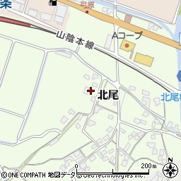 鳥取県東伯郡北栄町北尾498周辺の地図