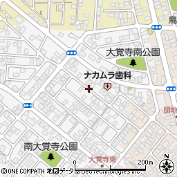 鳥取県鳥取市大覚寺周辺の地図