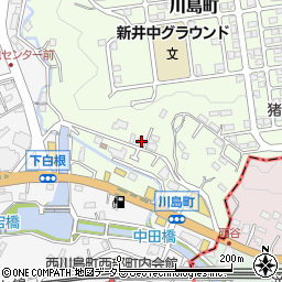神奈川県横浜市旭区川島町2916-1周辺の地図