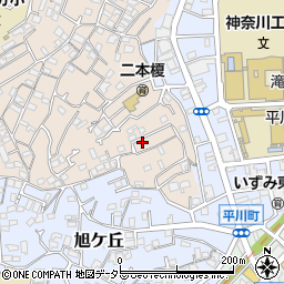 神奈川県横浜市神奈川区二本榎5-12周辺の地図