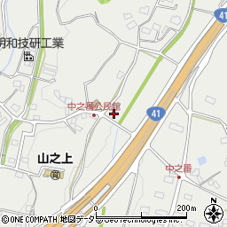 岐阜県美濃加茂市山之上町2818周辺の地図