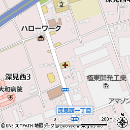 木曽路 大和店周辺の地図